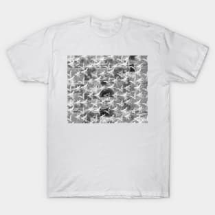 Elegant, modern pattern, silver stars for any occasion T-Shirt